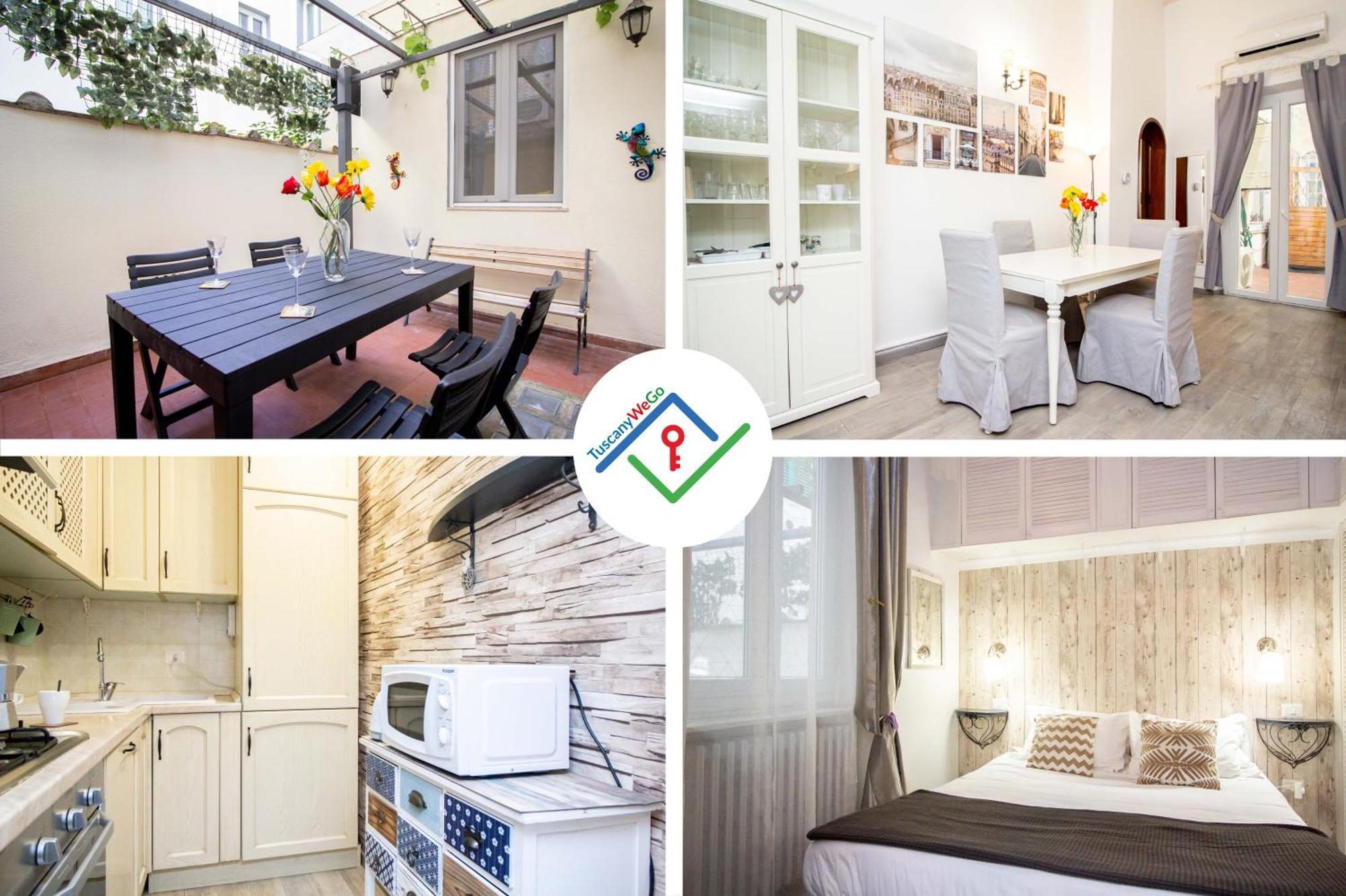 Florentia Apartment By Tuscanywego 佛罗伦萨 外观 照片